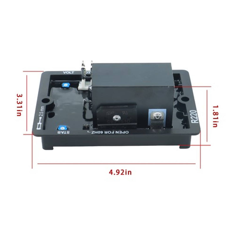Automatic Voltage Regulator AVR R220 Control Panel Voltage Regulator G ...