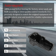 DURAFORCE Fit for 2002-2012 3.7L V6 264-249 Black Engine Oil Pan