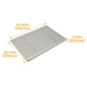 DURAFORCE 24"x34" Universal Semi-Truck Deck Plate For Freightliner Peterbilt Kenworth