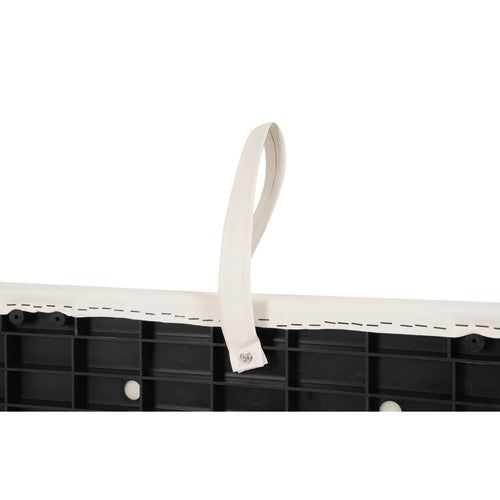 DURAFORCE 28" Boat Pontoon Bench Seat Cushion Set Boat Parts White+Red 2pc #8WD95-1009