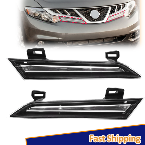DURAFORCE Headlight Reflector Panel Pair for 2009-2014 for Nissan Murano Left Right 2PCS
