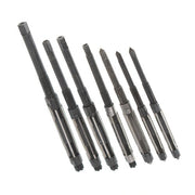 DURAFORCE 7Pcs/Set Adjustable Hand Reamers, HV to H3,1/4" to 15/32" High Speed Steel