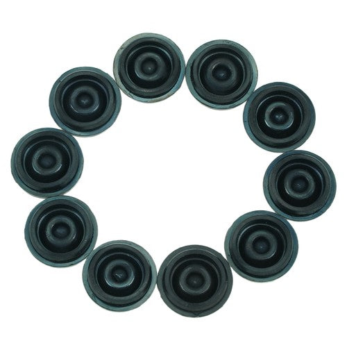 EZ Lube Rubber Grease Plugs for Dexter Trailer Axle Wheel Hub Dust Cap 10 Pack