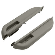 DURAFORCE 2x Front Gray Left & Right Door Armrest fits 88-94 Chevy GMC C/K 1500 2500 3500