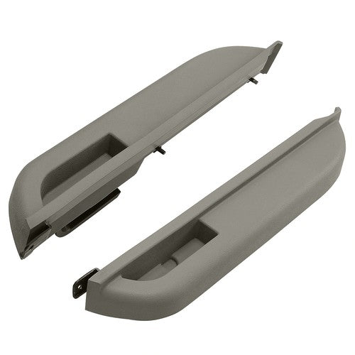 DURAFORCE 2x Front Gray Left & Right Door Armrest fits 88-94 Chevy GMC C/K 1500 2500 3500