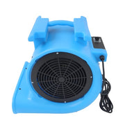 DURAFORCE Powerful 1HP 4000CFM 15ft Three-Speed Adjustable Carpet Dryer - Blue Fan