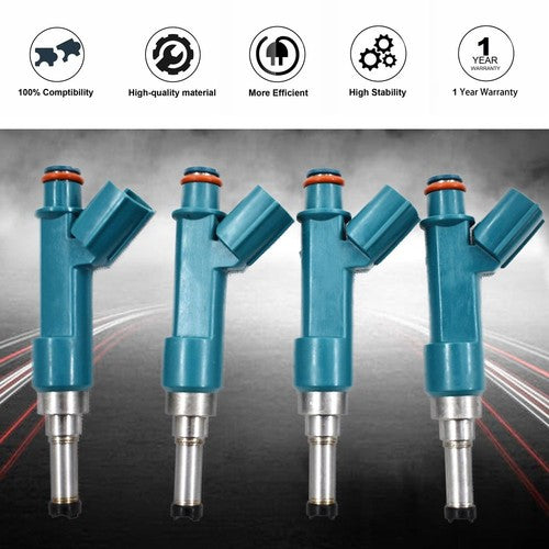 DURAFORCE For Toyota Prius Lexus CT200h 1.8L l4 2010-15 Fuel Injectors 23250-37020