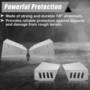DURAFORCE For Polaris Ranger XP 900 / 1000 13-19 Front & Rear A-ARM Guards Skid Plate