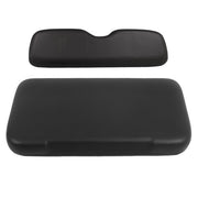 DURAFORCE For EZGO Medalist TXT Golf Cart 1994-2013 Black Front Seat Cushion with Hardware