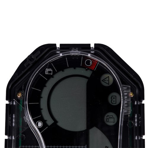 DURAFORCE LCD Speedometer Gauge Cluster with Chrome Bezel Fits for Sea-Doo GTI Rental SE