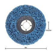 DURAFORCE (5 pieces each in purple and blue) 10 Pack of 4' x 5/8' Diamond Discs
