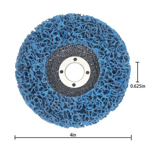DURAFORCE (5 pieces each in purple and blue) 10 Pack of 4' x 5/8' Diamond Discs