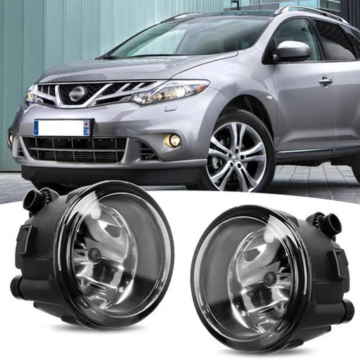 DURAFORCE Front Bumper Fog Light Driving Lamp Pair For Nissan Murano 2009-2010 2011 2012