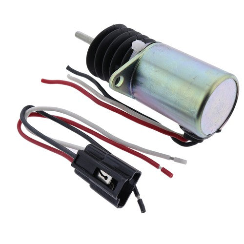 DURAFORCE Fuel Shutoff Solenoid AM124379 for John Deere 415 455 F915 F925 F935 Front Mower