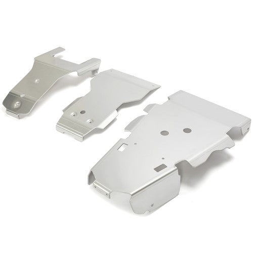 3Pc Skid Plate Aluminum For Honda Rubicon Irs 500 2015-2019 And 520 2021