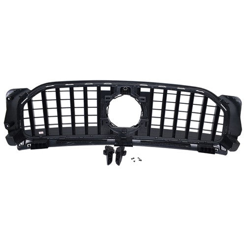DURAFORCE For Mercedes X247 W247 GLB GLB250 2020-2023 Chrome GT Style Grill Front Grille