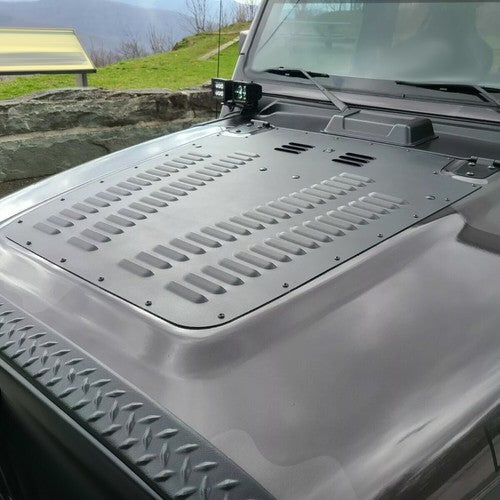 Vented Hood Louver Black For Jeep Wrangler TJ LJ 2003 2004 2005 2006