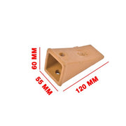 DURAFORCE X156 X156S Dirt Teeth Bucket Teeth/Tooth with P156 Roll Pins 10PCS Alloy Steel