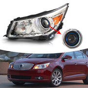 DURAFORCE FIT 2010-2013 Buick LaCrosse HID/Xenon Headlight Headlamp LH 22743218 W/bulbs