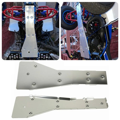 DURAFORCE Full Frame Engine Skid Plate Glide For Yamaha Banshee YFZ 350 1987-2006 Aluminum