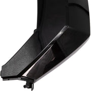 DURAFORCE For 2022 2023 Toyota Tundra Front Bumper Cover Molding Gloss Black Driver Side