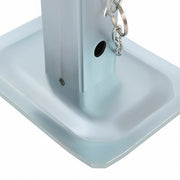 DURAFORCE Adjustable Drop Leg Foot pad w/Pin For Jacks w/2”Square Tube For Trailer 8000LBS