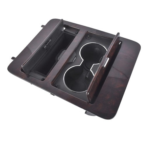 DURAFORCE New Console Cup Holder Woodgrain for Chevrolet Silverado 2500HD 3500HD 2007-2014