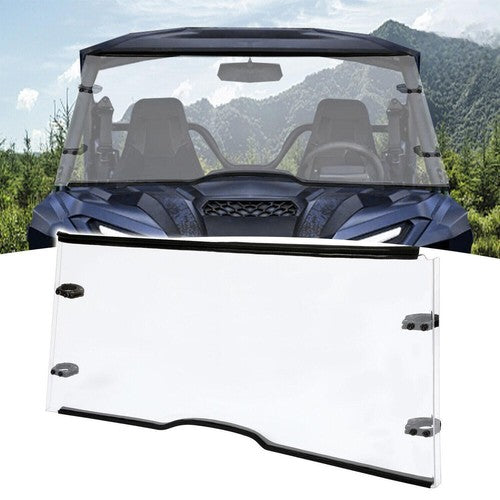 DURAFORCE Front Full Windshield Fit For Yamaha Wolverine RMAX2 RMAX4 X2 1000 X4 2018-2025