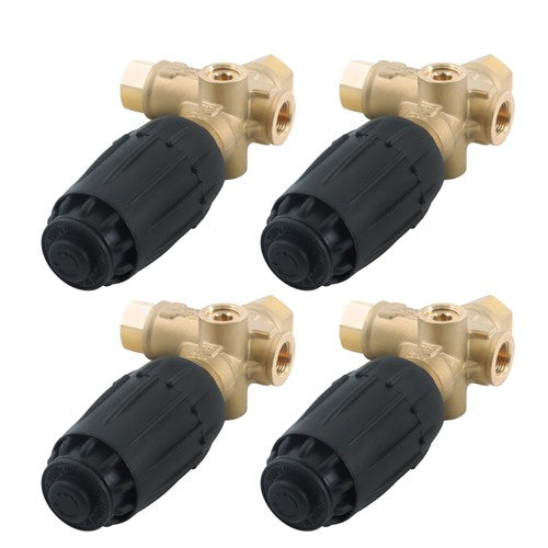 DURAFORCE 4 Pack Unloader Valve VRT3-310 8GPM 3/8" FNPT 4350PSI Pressure Washer Pump