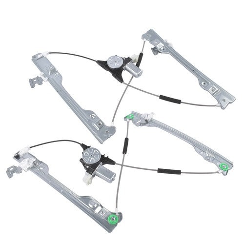 DURAFORCE 2Pcs Front Power Window Regulator w/ Motor & Auto-up for Nissan Altima 2007-2012