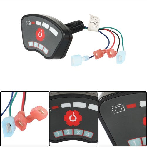 DURAFORCE 36V-48V Keyless Ignition Switch For E-Z-GO Club Car Yamaha Golf Cart