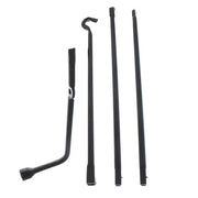 DURAFORCE Black Steel Spare Lug Wrench Tire Tool Kit W/Bag Fit For Toyota Tacoma 2005-2013