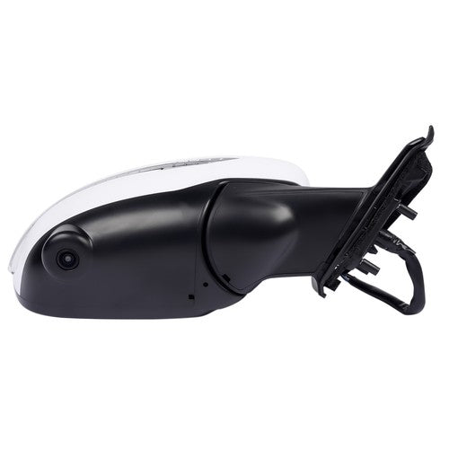 DURAFORCE Right Side View Mirror Assembly with Signal Lamp & Camera for Nissan Rogue 14-17