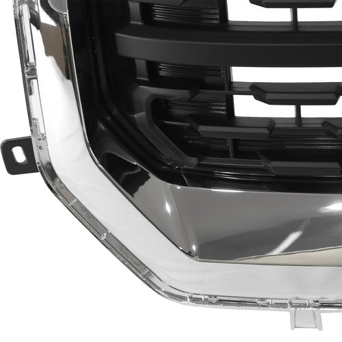 Fit For GMC Acadia 2020 2021 2023 Front Upper Grille Chrome&Black 84818781