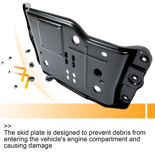 Transmission Skid Plate Crossmember Powder Coated for Jeep Wrangler TJ 1997-2002