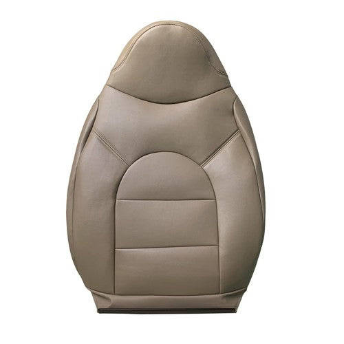 Driver Side Lean Back Leather Cover Tan Front 1999 2000 for Ford F350 Lariat