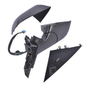 DURAFORCE Right Side Passenger Side Mirror Power Folding Black For Tesla Model 3 M3 17-23
