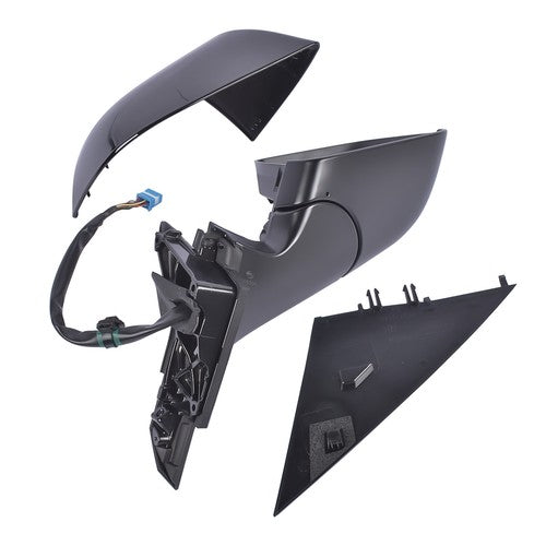 DURAFORCE Right Side Passenger Side Mirror Power Folding Black For Tesla Model 3 M3 17-23