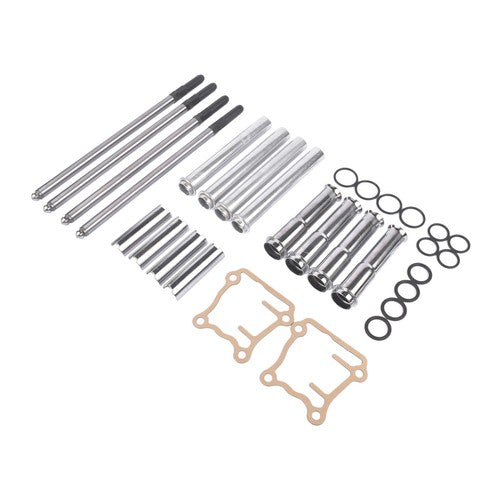 DURAFORCE Adjustable Pushrod&Cover Kit For Harley-Davidson 1999-2017 Touring Softail Dyna