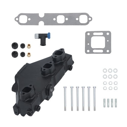 DURAFORCE NEW Exhaust Manifold For MerCruiser Marine GM V6 175 185 205 262 4.3L 1985-2002
