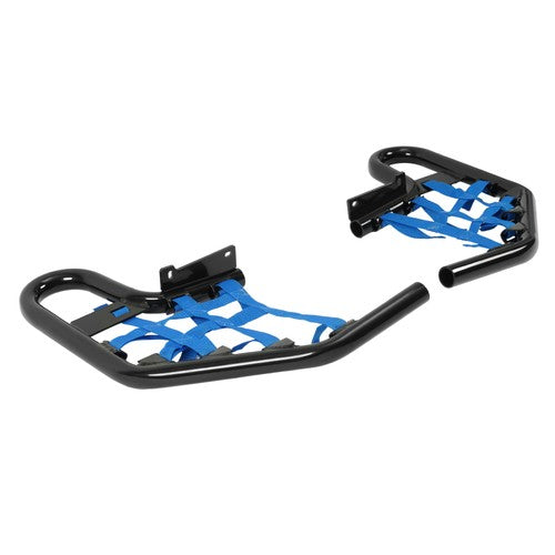 Left Right Nerf Bars Peg Heel Guards for Yamaha Raptor 660 Yfm 660R 2001 2005