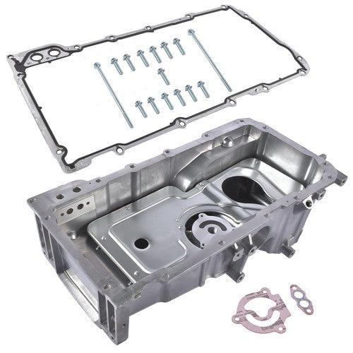 DURAFORCE Engine Oil Pan for Chevrolet SSR Trailblazer GMC Envoy Saab 9-7x 5.3L 6.0L V8