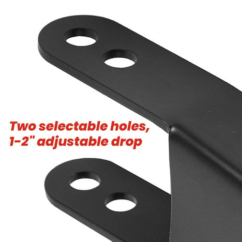 2 Inch Rear Drop Shackles Lowering Kit for 1988-2018 Chevy Silverado GMC Sierra 1500