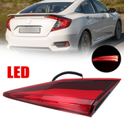 DURAFORCE Right Passenger Inner Tail Light For 2016-2020 Honda Civic Sedan 34155-TBA-A01