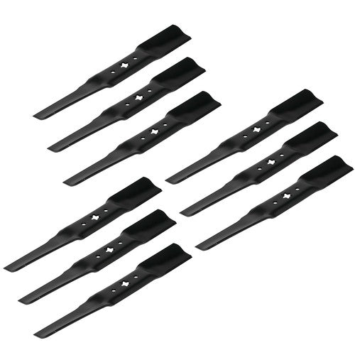 DURAFORCE 9PCS Blades for Cub Cadet RZT 54" Zero Turn Mowers 2013- XT1-2 Tractors 2015-