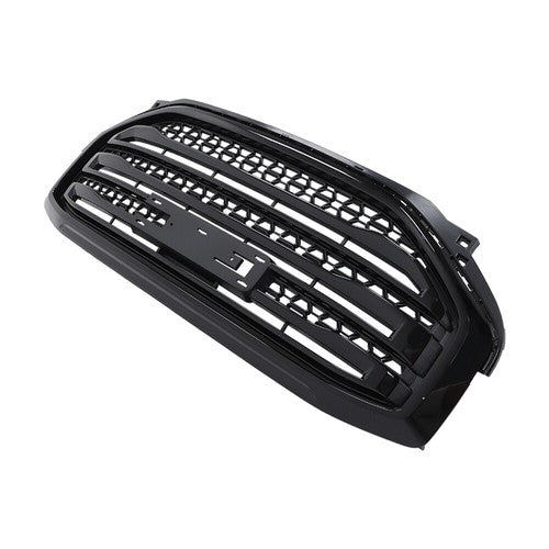 DURAFORCE Suitable For GMC Acadia 2017-2019 Front Bumper Upper Grille Plastic Gloss Black