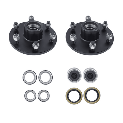 DURAFORCE #84 Spindle With Trailer Bearing 6 on 5.5' Trailer Hub Kit For 3500 lbs