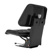 DURAFORCE Black Tractor Suspension Seat For Ford / New Holland 3000 3600 3610 3900 6000