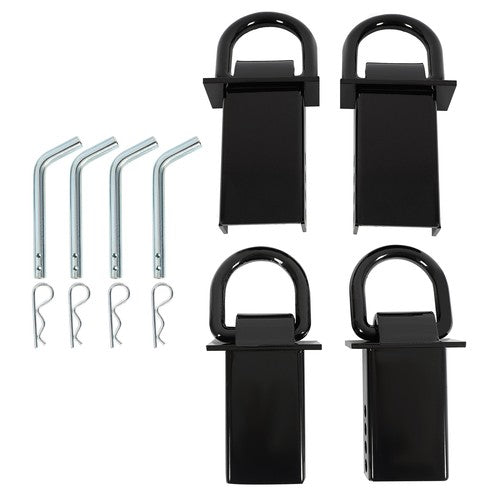 2x4 Heavy Duty Trailer Adjustable Stake Pocket D Ring for Zinc Coated 16200LBS