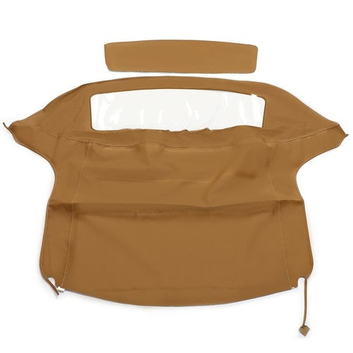 DURAFORCE Tan Convertible Soft Top Replacement with Plastic Window for BMW Z3 1996-2002